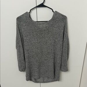 Forever 21 Gray Long Sleeve Top